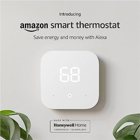 Amazon Smart Thermostat – ENERGY STAR certified, DIY install, Works with Alexa – C-wire requi... | Amazon (US)