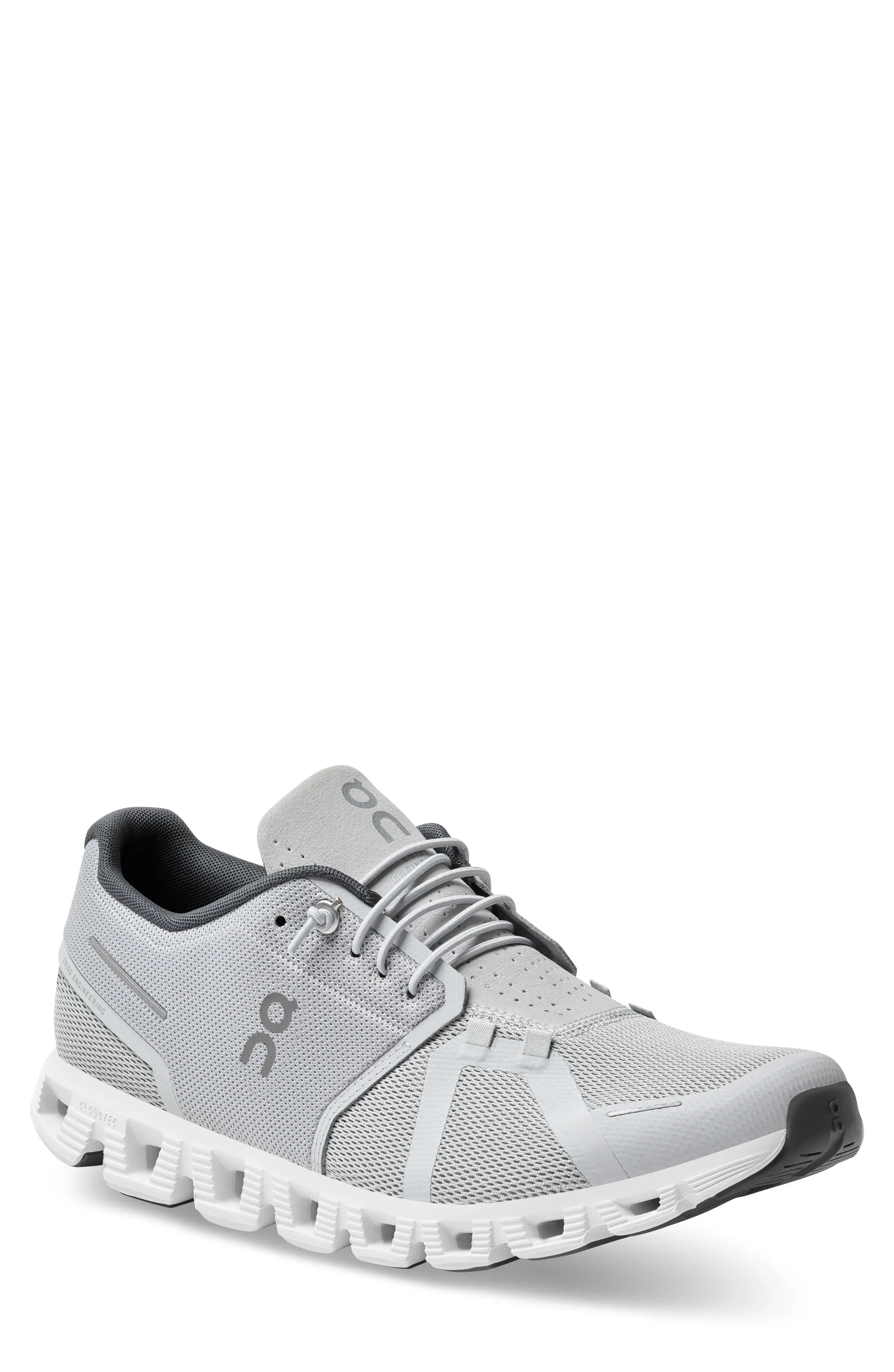 On Cloud 5 Running Shoe in Glacier/White at Nordstrom, Size 9 | Nordstrom