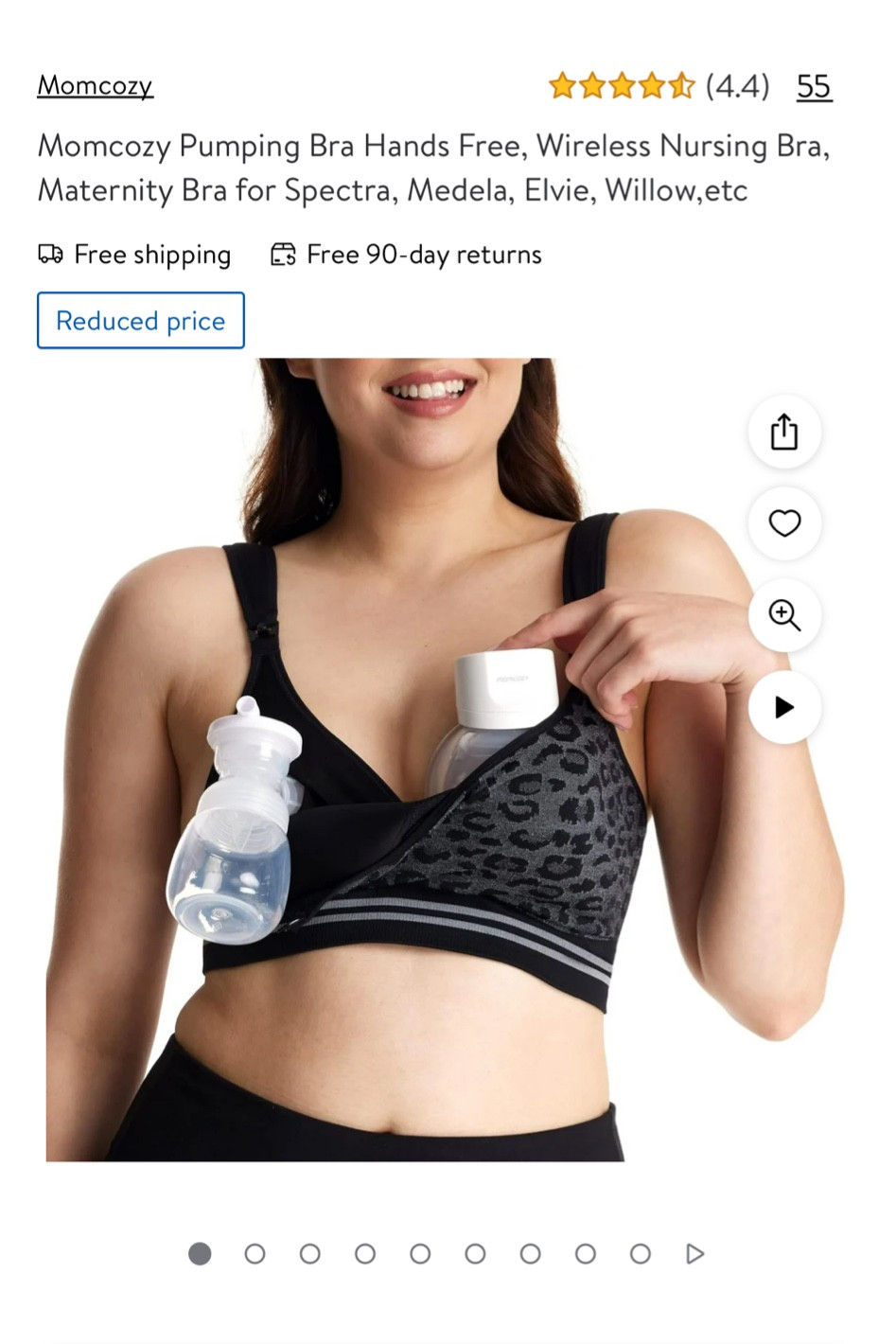 The best most comfortable pumping bra 