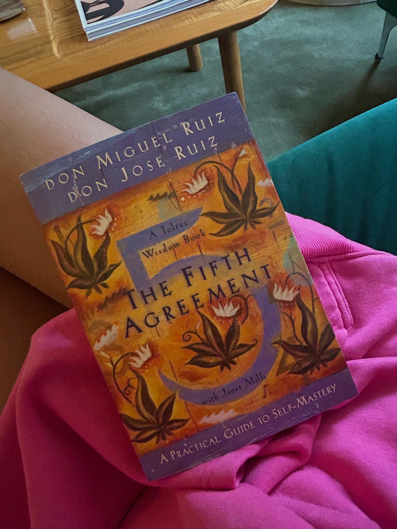 The Four Agreements is one of my favorite books, it genuinely changed the way I view life and approach people! My best friend gifted me the sequel, The Fifth Agreement, for my birthday and oh my goodness I’ve never been so excited to open a book!

For context, The Four Agreements covers:
	1.	Be impeccable with your word.
	2.	Don’t take anything personally.
	3.	Don’t make assumptions.
	4.	Always do your best.

The sequel introduces the fifth agreement: Be skeptical, but learn to listen.

I can’t recommend The Four Agreements enough! I first read it after a breakup, and for a long time, I wondered if that relationship might not have ended if I had read it sooner🥲 It’s such a powerful book. Now, I’m diving into The Fifth Agreement, and I’m so excited to see how it will pivot or enhance my 

*i have link the fifth agreement and fourth agreements as well*!

perspective on life! 💕💕💕 #books #reading #ltkbook 

#LTKHoliday #LTKGiftGuide #LTKItBag