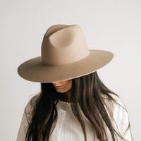 Emma Wide Brim Fedora | Gigi Pip