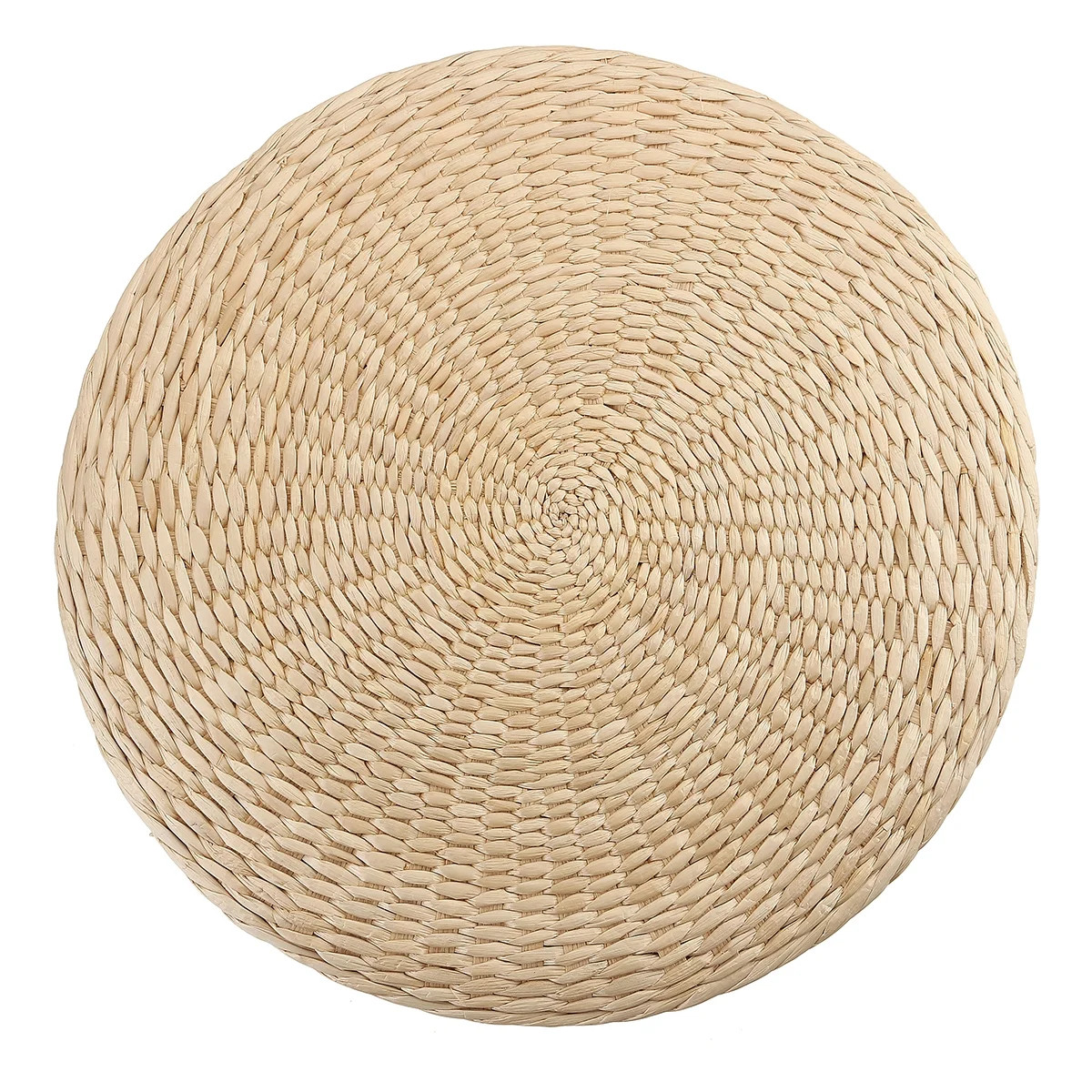 40CM Round Pouf Tatami Chair Cushion Floor Sit Mat Meditation Soft Yoga Seat Mat Natural Straw Ho... | Walmart (US)
