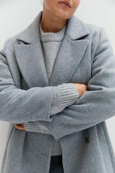 Double-breasted coat | H&M (UK, MY, IN, SG, PH, TW, HK)
