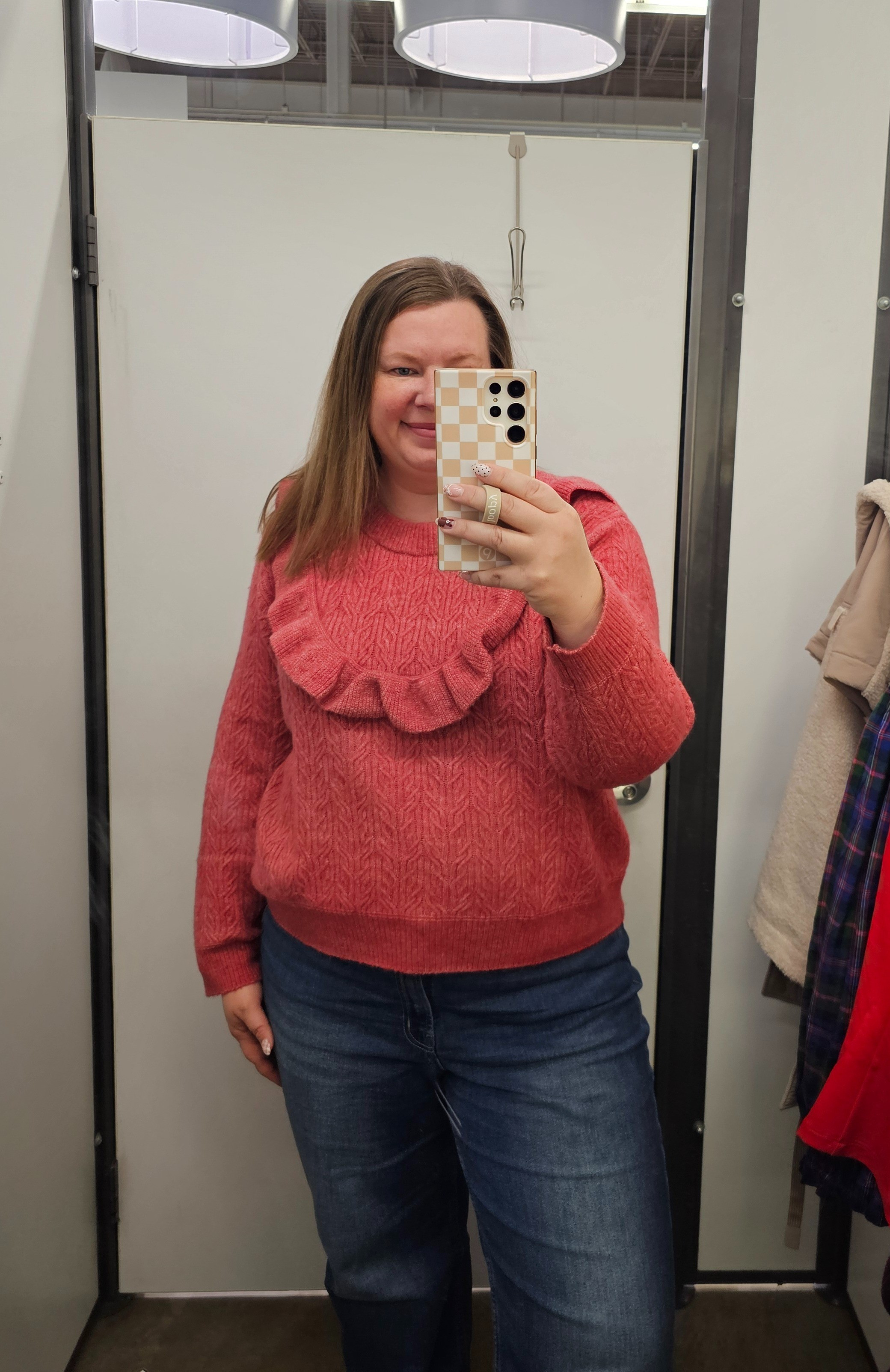 Wearing an XXL for extra room.  This is a little itchy but was not horrible but if super sensitive stear clear.  

#LTKCyberWeek #LTKHoliday #LTKMidsize