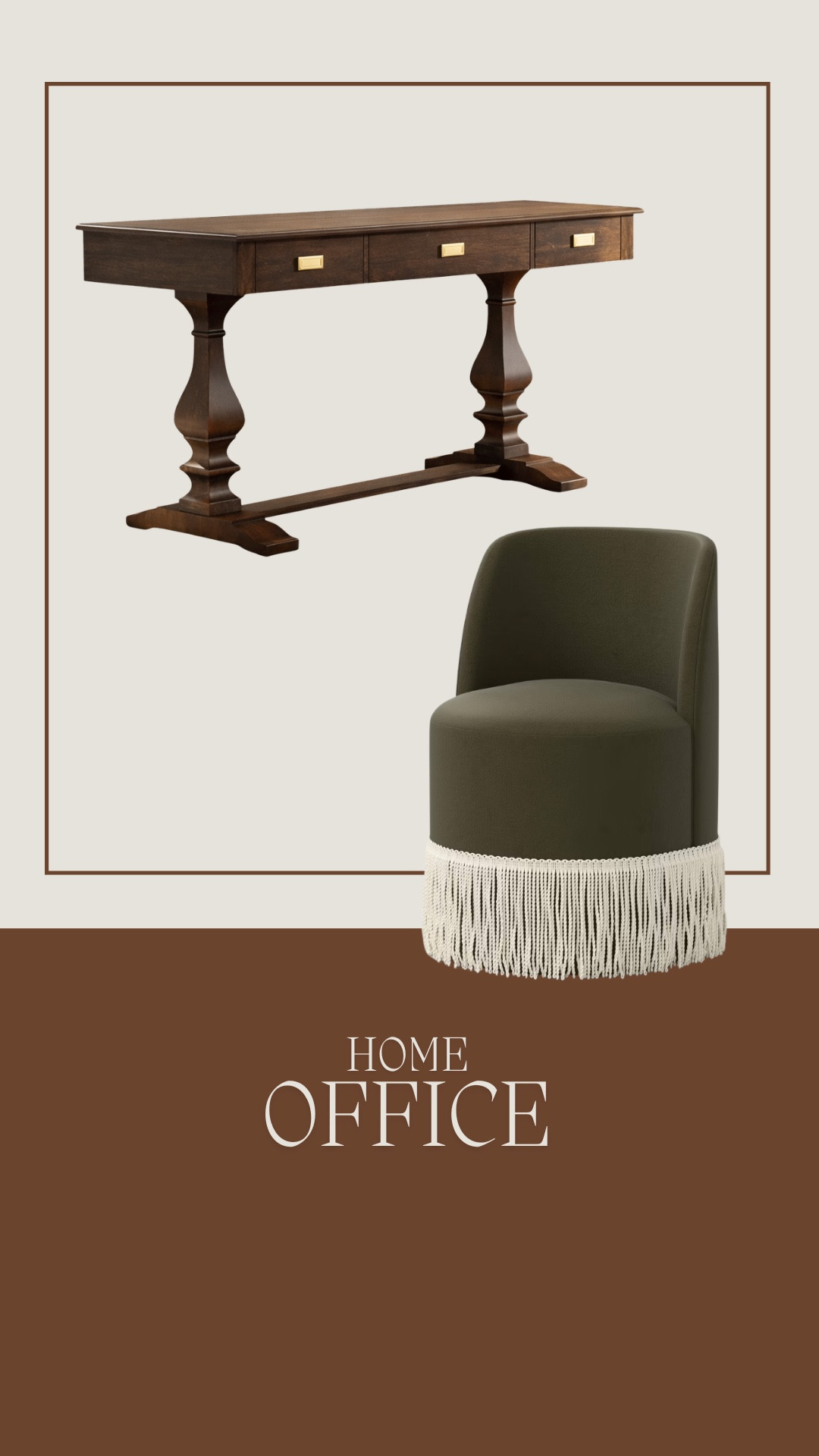 Drooling over this combo! 🤤can NOT get over the fact that this desk is under $400! I just swapped the hardware and it looks like a million bucks! 

#LTKHome