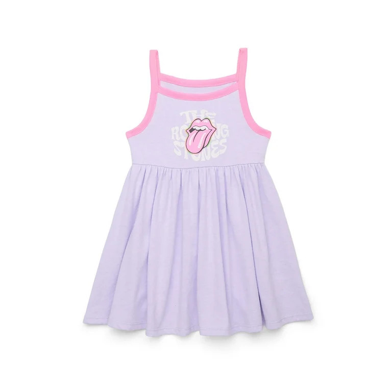Rolling Stones Toddler Girls Graphic Tank Dress, Sizes 12M-5T - Walmart.com | Walmart (US)