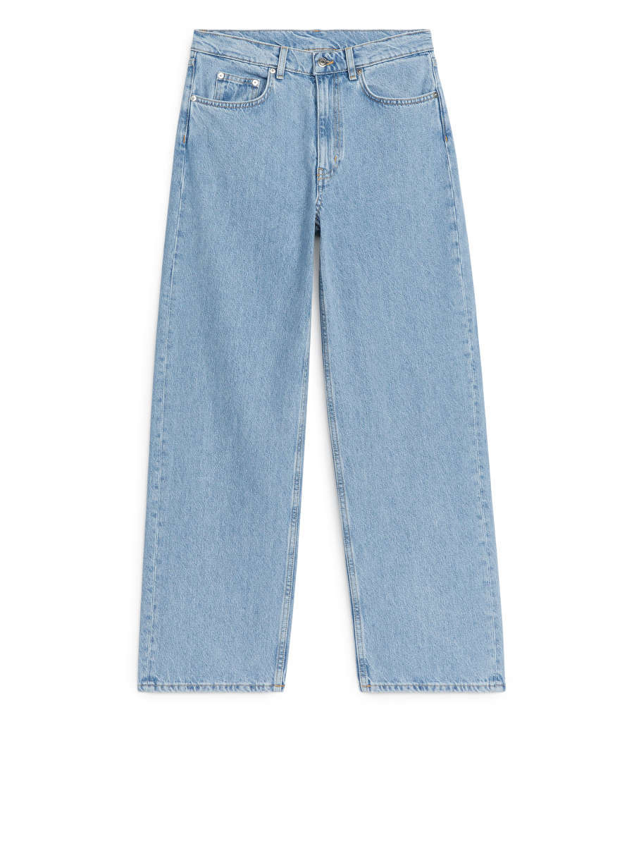 HEATHER Loose Jeans - Light Blue - ARKET GB | ARKET (US&UK)