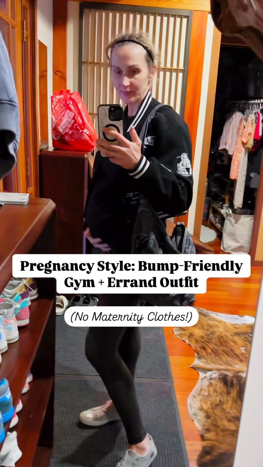 Almost 27 weeks pregnant and still rocking my regular clothes (just sized up). Linking my favorite bump-friendly leggings, tops, and sneakers — perfect for workouts, errands, and everyday comfort.

#LTKBump #LTKActive #LTKStyleTip