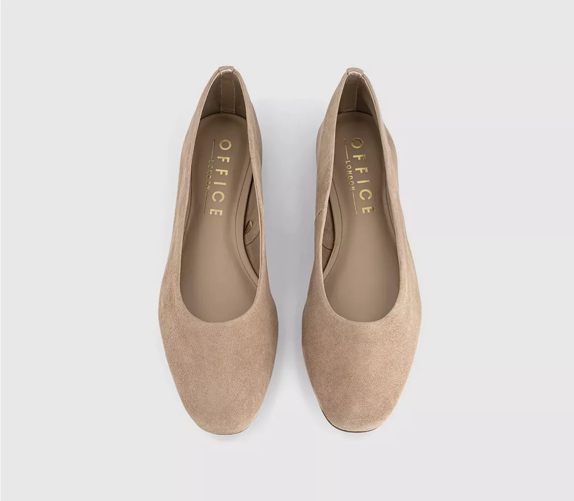 Fairytale Leather Ballerina Pumps | Office Shoes (UK)