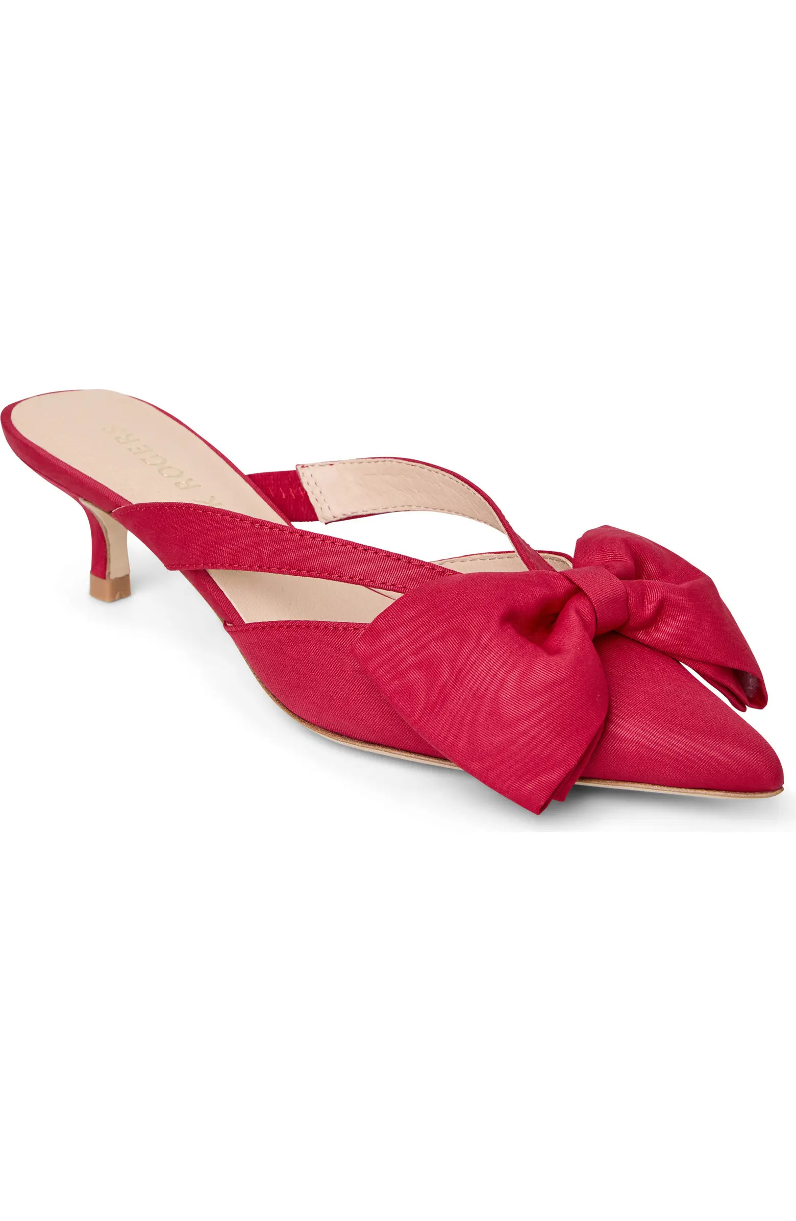 Cynthia Bow Pointed Toe Mule (Women) | Nordstrom