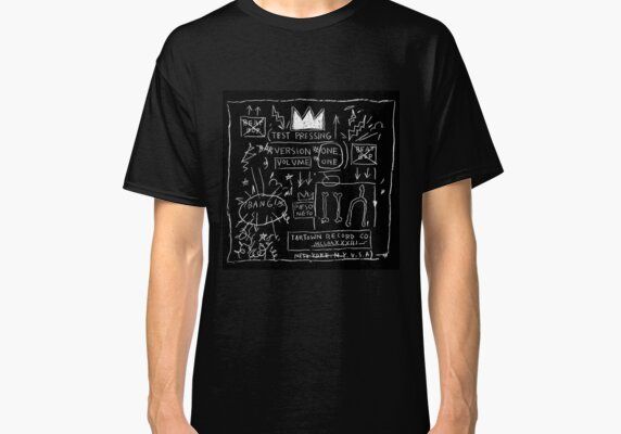 JEAN MICHEL BASQUIAT BEAT BOP ALBUM FAN ART. Classic T-Shirt | RedBubble US