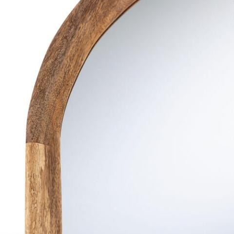 Oblong Natural Wood Wall Mirror | World Market