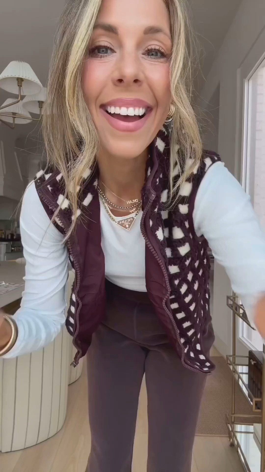 THIS AMAZON VEST!! 😍😍 wearing size small. The pants feel so high end and the white top is a great staple that’s under $10!! 



#LTKFindsUnder100 #LTKSaleAlert