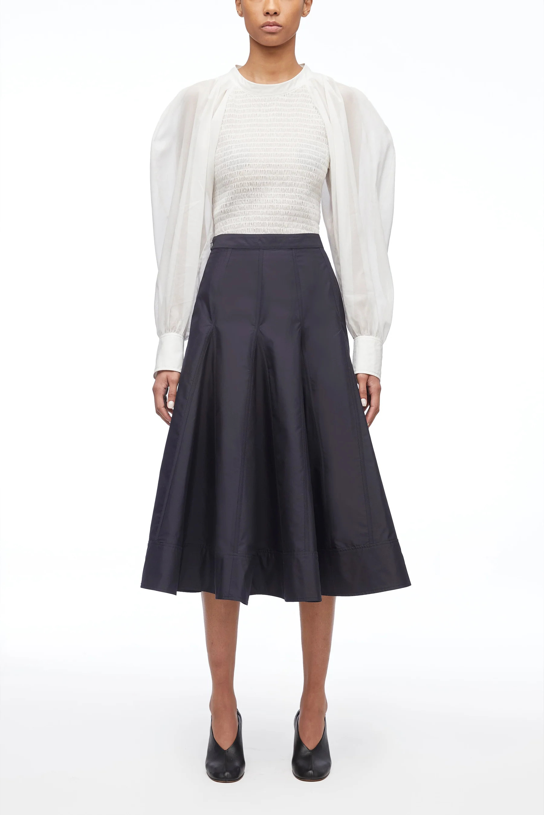 Pleated Godet Midi Skirt | 3.1 Phillip Lim