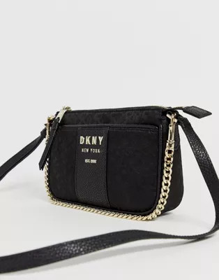 DKNY – Schultertasche mit Kettendetail und Logo | ASOS DE