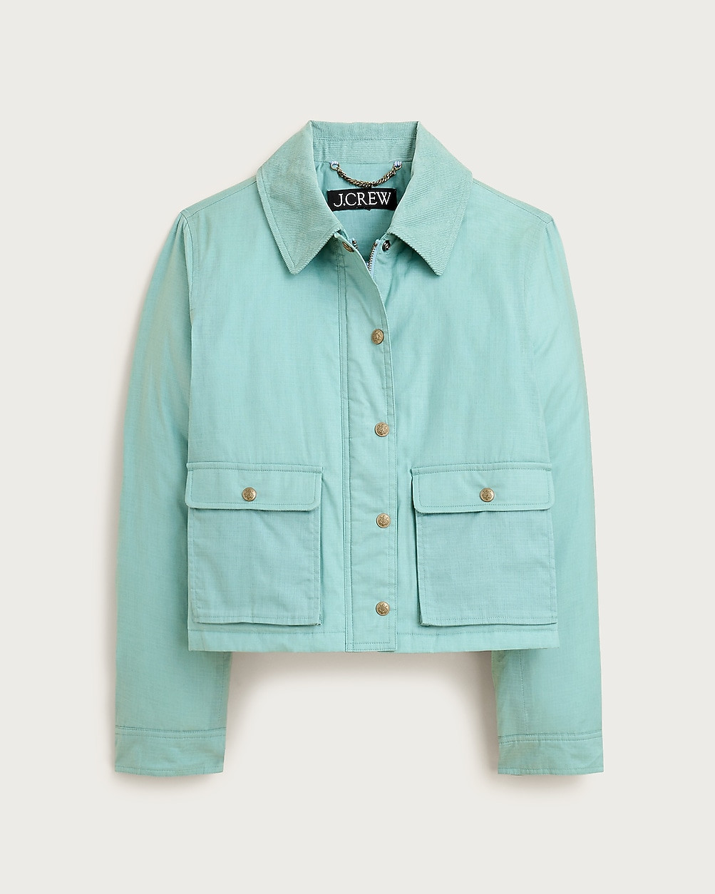 Cropped Barn Jacket™ in ripstop cotton | J. Crew US