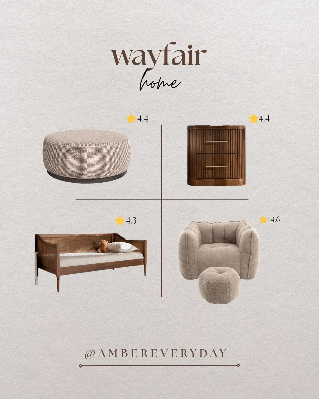 My recent Wayfair home saves! Wayfair home finds 🤎 with good reviews! 

#LTKdayinmylife #LTKFindsUnder100 #LTKHome