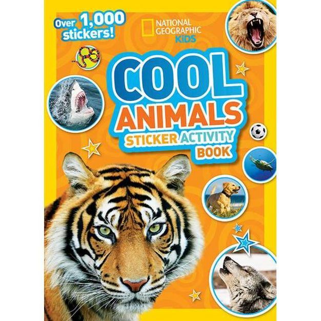 Cool Animals Sticker Activity Book - by  National Kids (Mixed Media Product) | Target