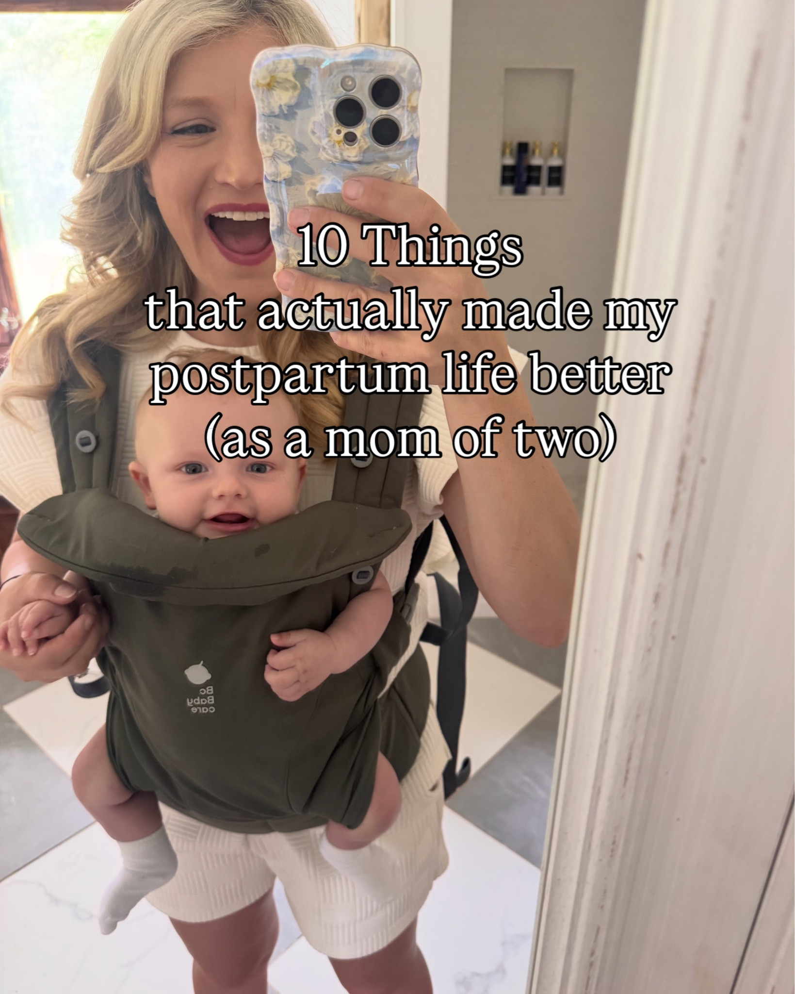 10 things that actually made my postpartum life easier 🤍

Not things I thought I’d need…
The things I genuinely used, loved, and would 100% recommend to another new mom.

These are just a few things that really helped me in these last six months. They made things easier & helped me mentally. 

The days can be hard and the nights long, so anything you can do to make it a little bit easier is worth it!

What are some things that made your postpartum journey easier ⬇️