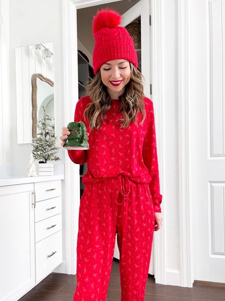 The best gift or for yourself! Holiday pjs, slippers and beanie! 

#LTKSeasonal #LTKGiftGuide #LTKHoliday