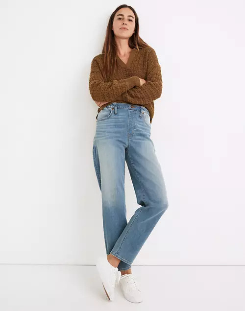 Roadtripper Supersoft Pull-On Jeans in Keefe Wash | Madewell