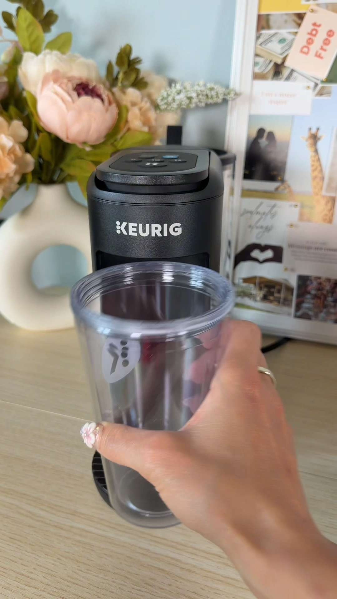 Tiny coffee maker, big emotional support energy ☕️ Perfect for small spaces and cozy morning routines.

#LTKHome #LTKKitchen #coffeebar #keurig #earnscommissions 

 #LTKootd #LTKSeasonal #LTKOver40