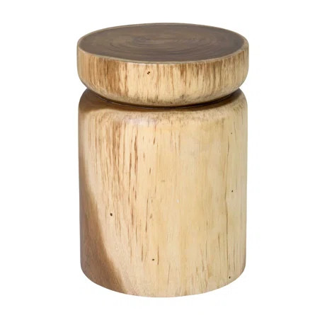 Solid Wood Drum End Table | Joss & Main | Wayfair North America