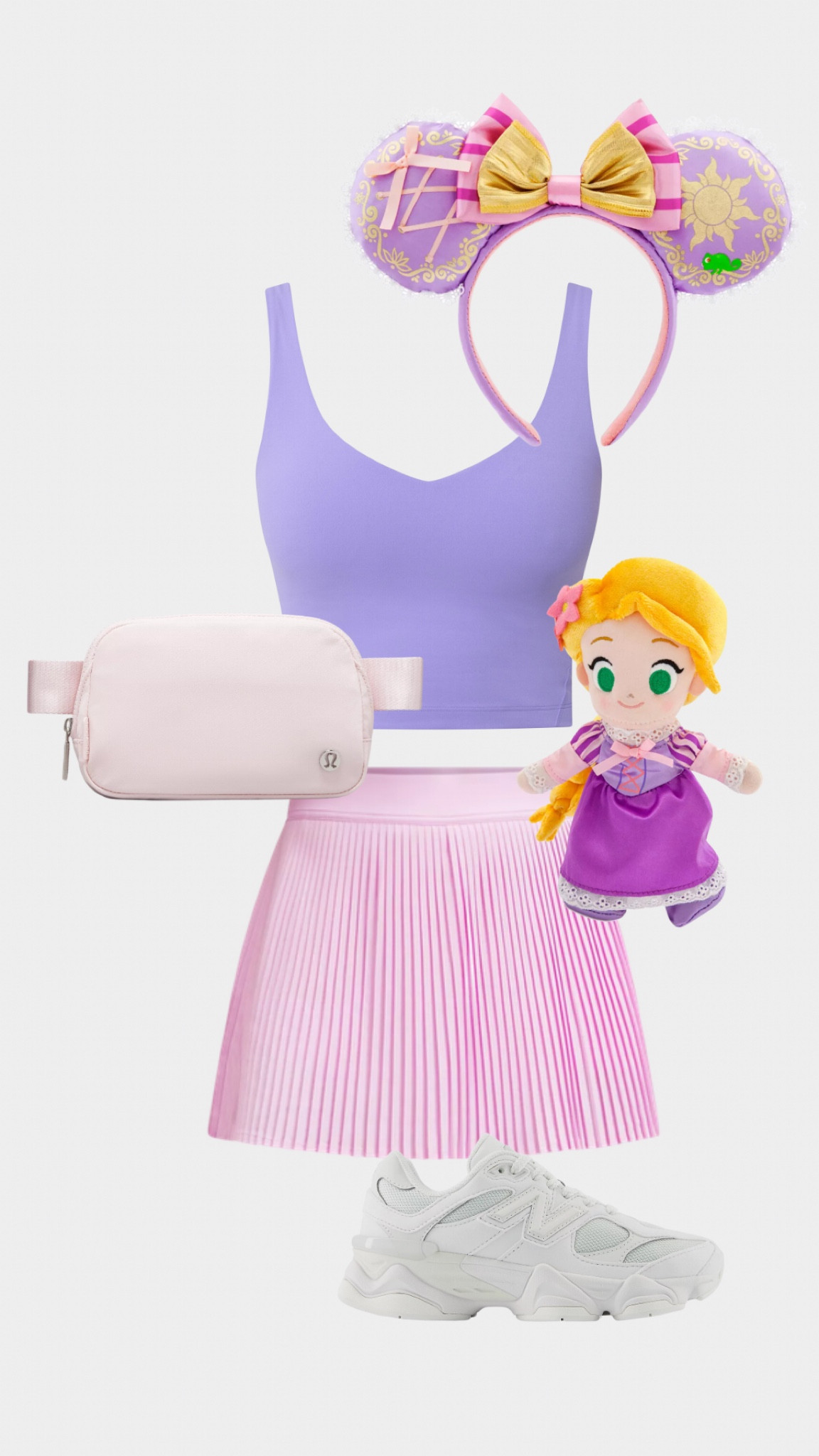 Rapunzel tennis skirt outfit for Walt Disney World

#LTKFitness #LTKSeasonal #LTKActive