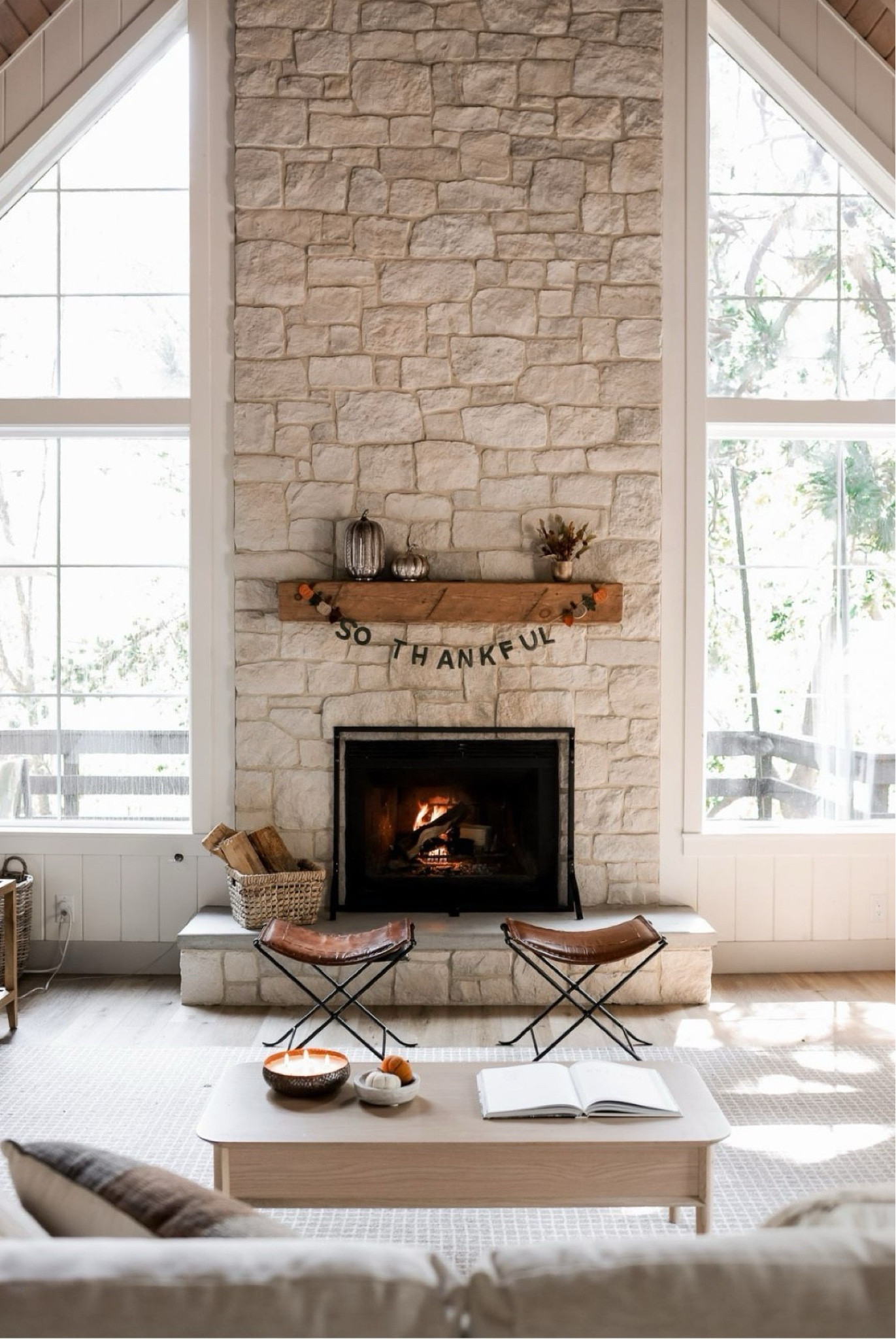 Shop my fall inspired mantel! Love the garland for Thanksgiving 😍

#pumpkin #decor #fireplace #cozy #autumn 

#LTKHome #LTKSaleAlert #LTKSeasonal