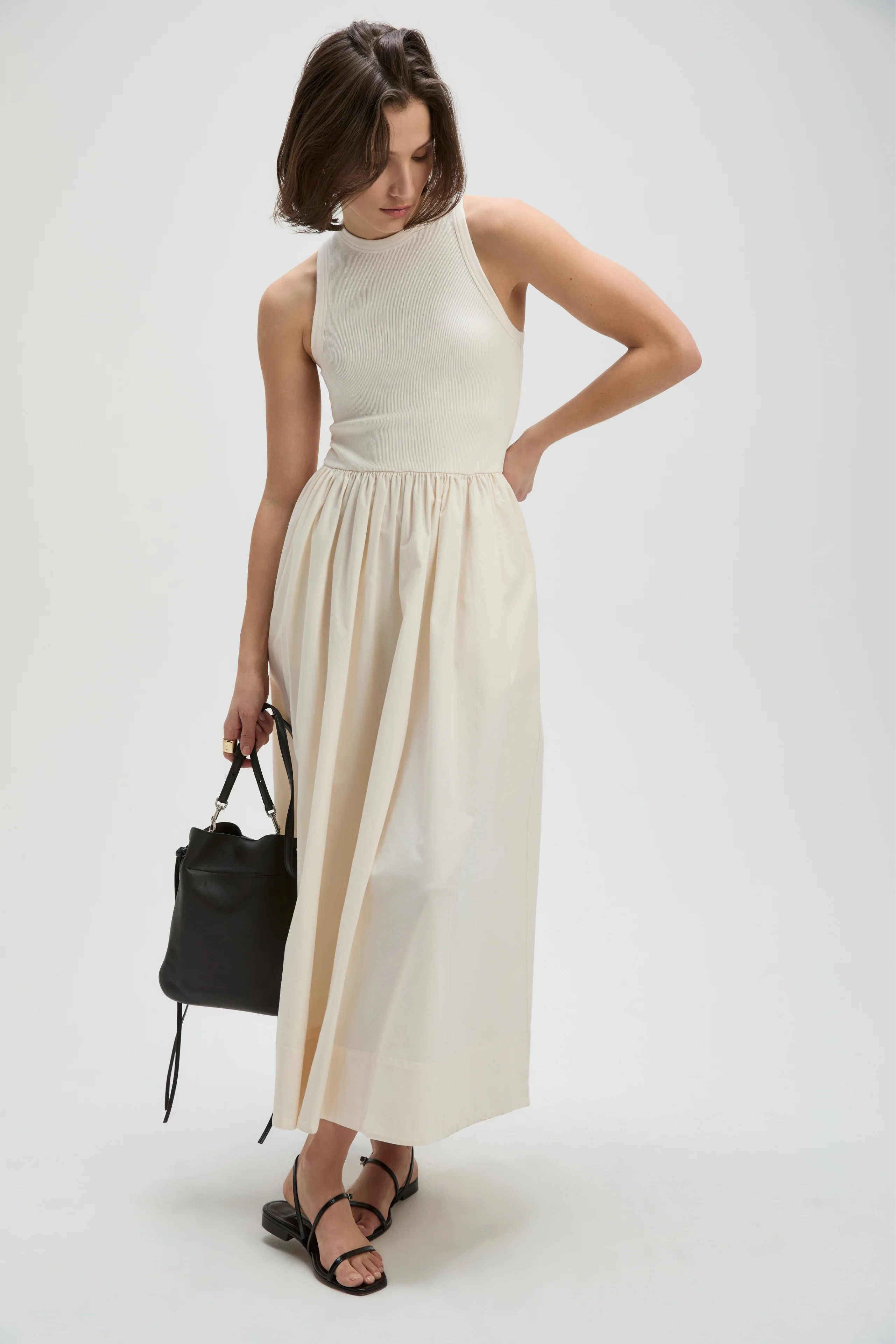 The RSVP Dress in Cream | Sold Out NYC