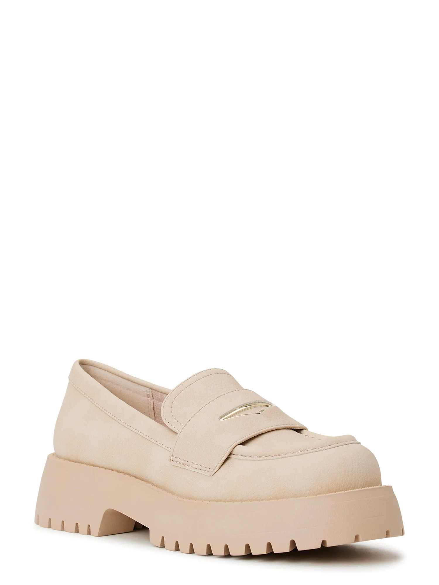 No Boundaries Women's Lug Loafer | Walmart (US)