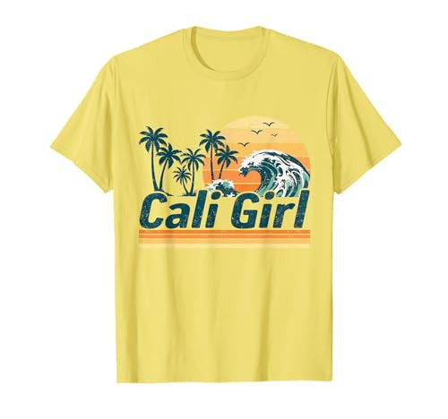 Cali Girl California Beach Matching Family Vacation Summer T-Shirt | Amazon (US)