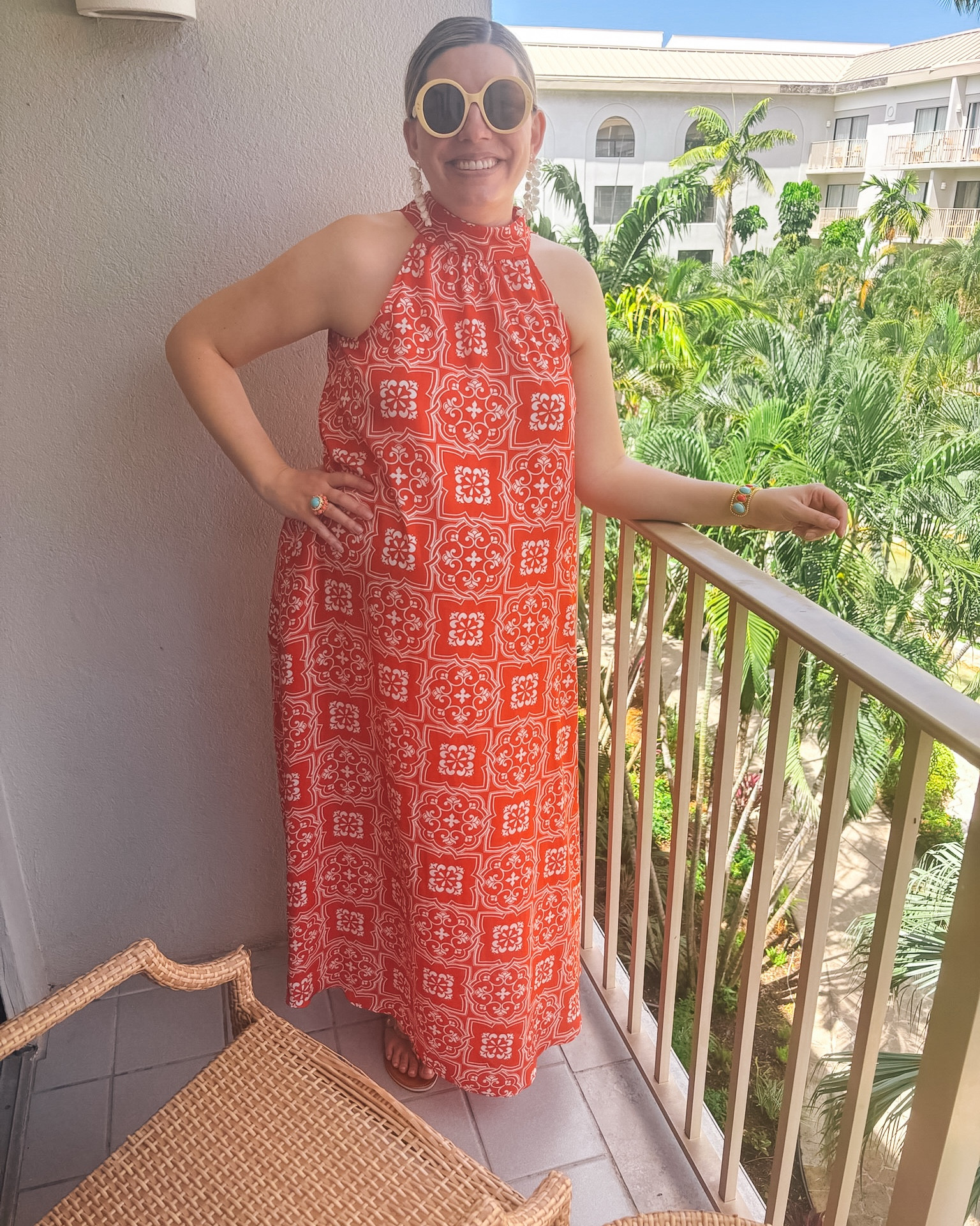 Halfway through our trip, we switched things up and checked into the Marriott resort 🌊. I’ve stayed here several times before and thought it would be the perfect counterpoint to our first hotel so Lisa could experience a different vibe in Grand Cayman. ✨

The Marriott has such a fun energy and a long history on the island compared to some of the newer properties. The food is always a highlight—I make a point to eat here even if I’m not staying on property. The pool area is chic and fun (though very sunny with little shade - something to keep in mind!), This stretch of beach has seen the most erosion, and while there’s a restoration project in the works, it’s hard to say what the future holds for this lot. The area nearby makes for nice casual snorkeling & throughout the years I’ve even spotted barracuda here massive ones! *though I think the shifting shoreline has changed things a bit.

Beyond the beach, the spa was such a treat, and the gift shop is truly one of the best I’ve ever visited. 🌺 I loved getting to share this property with Lisa and revisiting so many of the things I’ve always loved about it.

This post is part of my travel recap series 🧳 where I’m sharing all the outfits I wore and the experiences that made this trip so special.

#TravelCapsule #VacationRecap #CapsuleWardrobeTravel #ResortStyle
#GrandCayman #CaymanIslands #CaribbeanTravel #SevenMileBeach
#MarriottResorts #ResortLife #BeachVacation #SnorkelSpots
#VacationOutfits #ResortWearStyle #TravelWardrobe #CapsuleStyle


#LTKStyleTip #LTKBump #LTKTravel