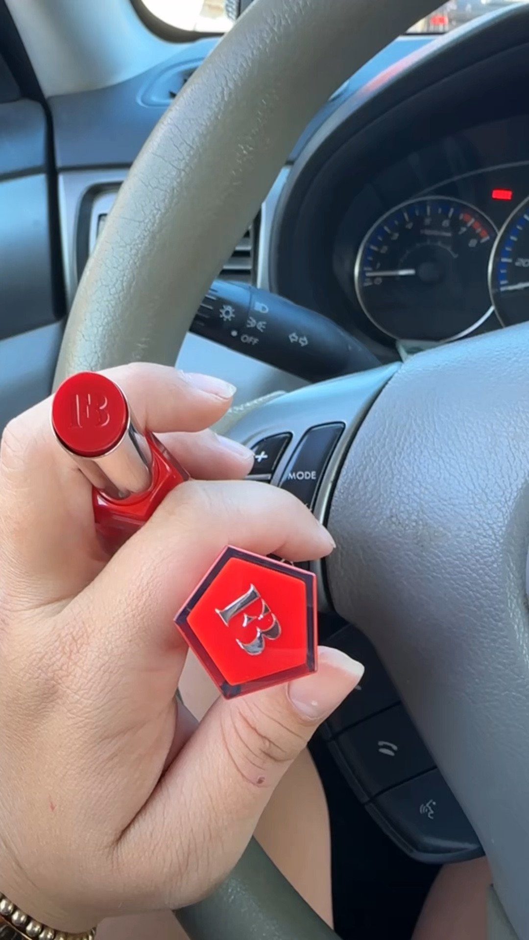 Loving this GLOSS BOMB STIX HIGH-SHINE GLOSS STICK by FENTY BEAUTY. In shade “THE MVP” 💋 Get luscious shine with this glossy, medium pigment lipstick that is loaded with Vitamin E and Shea Butter, plus Squalane to lock in moisture for up to 8 hours. 

#LTKBeauty #LTKFindsUnder50 #LTKVideo