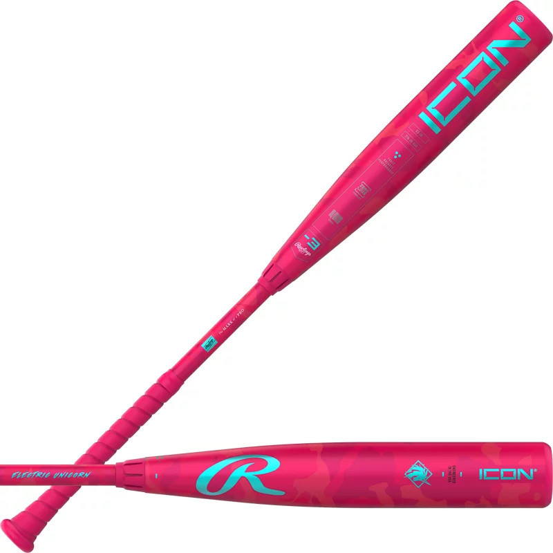 Rawlings 2025 Icon Electric Unicorn BBCOR Bat -3 | Academy Sports + Outdoors