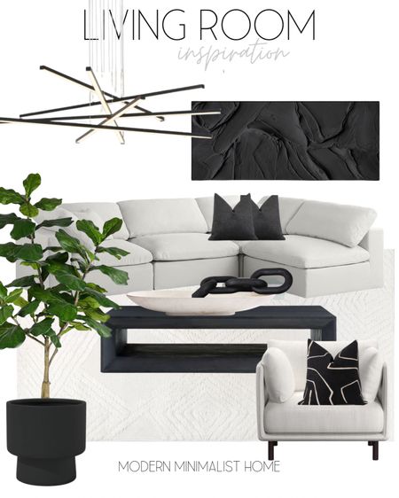 Obsessed with this black and white modern living room inspiration! Mixing textures helps soften the space— I love the texture on this rug!

Living, living room, living room furniture, living room rug, living room decor, living room inspo, living room chair, living room lighting, living room couch, living room wall decor, neutral rug, neutral area rug, modern living room, modern rug, wayfair sectional, wayfair couch, wayfair rugs, affordable couch, affordable rugs, affordable sectional, affordable coffee table, coffee table, coffee table decor, coffee table books, side table decor, side table, side table living room, side chair, decorative bowl, Art, abstract art, wall art, wall art living room, Amazon art, neutral wall art, Rugs, rugs living room, Home, home decor, home decor on a budget, home decor living room, modern home, modern home decor, modern organic, Amazon, wayfair, wayfair sale, target, target home, target finds, affordable home decor, cheap home decor, sales, 

#LTKstyletip #LTKFind #LTKhome