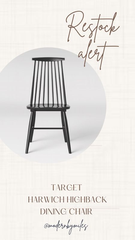 She’s back!

Affordable dining chair, high back dining chair, Windsor chair 

#LTKhome