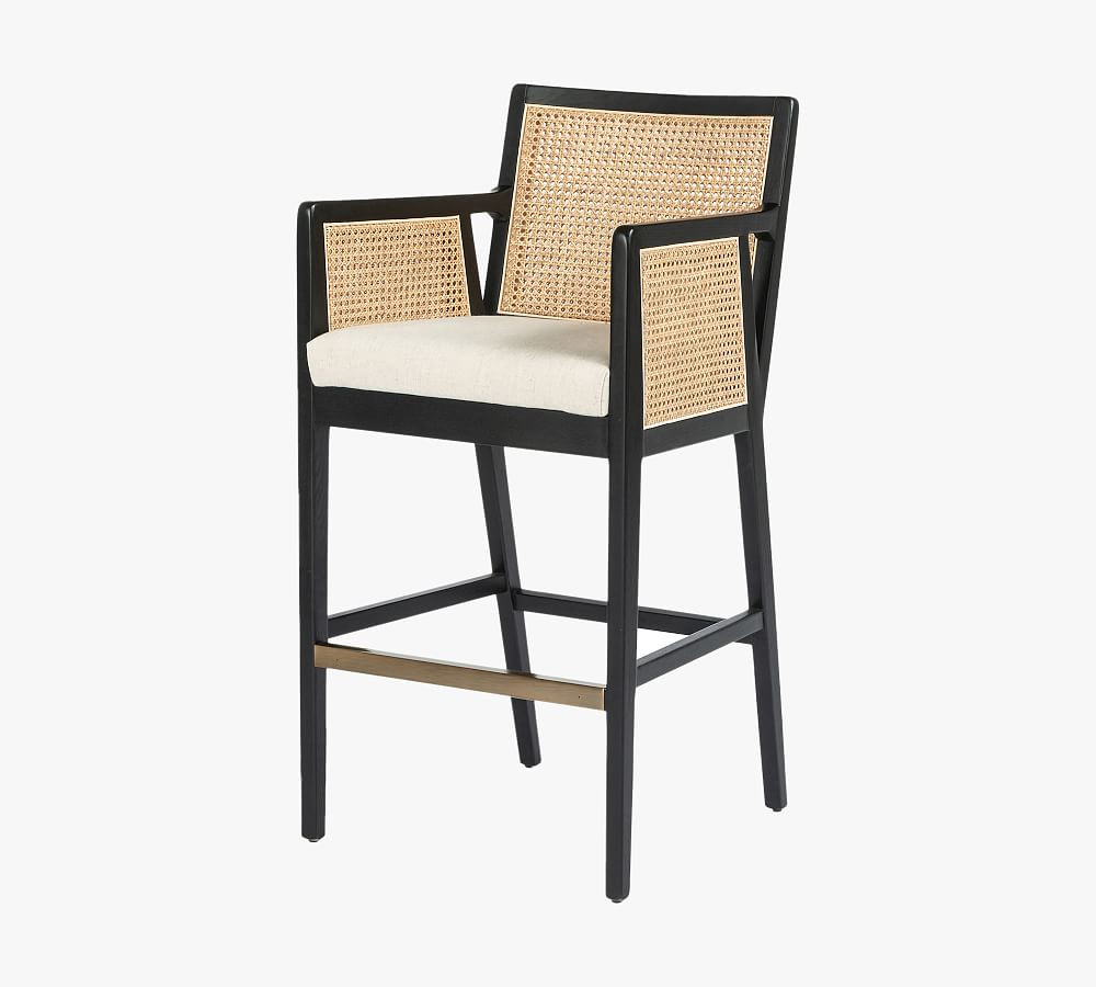 Lisbon Cane Stool | Pottery Barn (US)