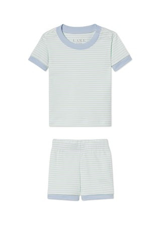 Baby Shorts Set in Frisbee | LAKE Pajamas