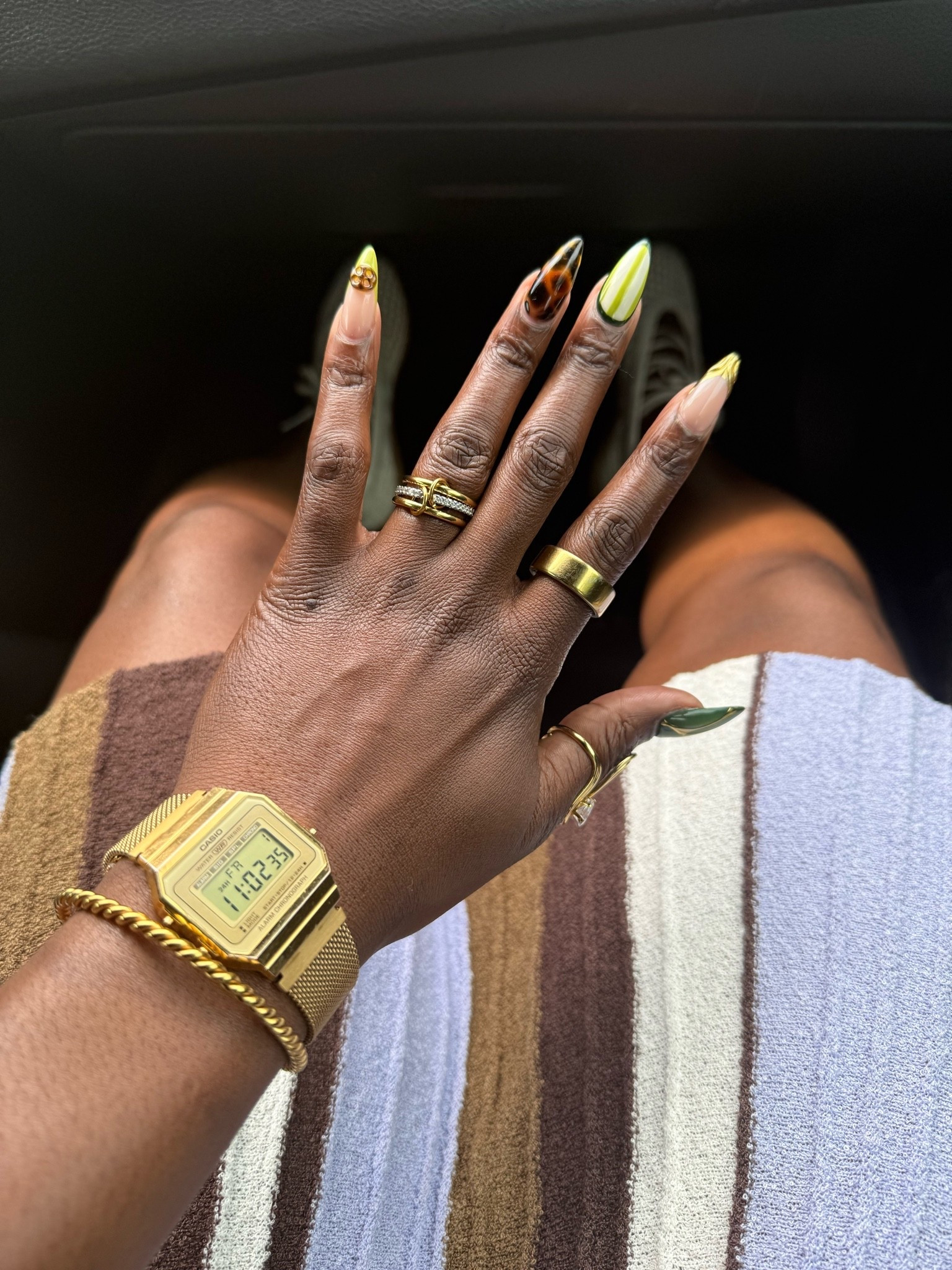 Always getting compliments on my favorite gold watch!