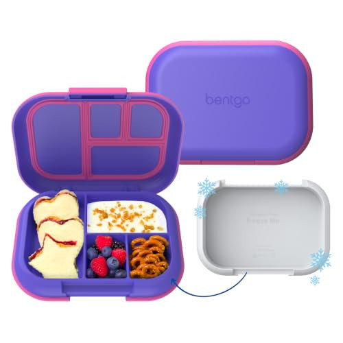 Bentgo Chill Kids 4-Compartment Bento Box Leakproof Lunch Box | Amazon (US)