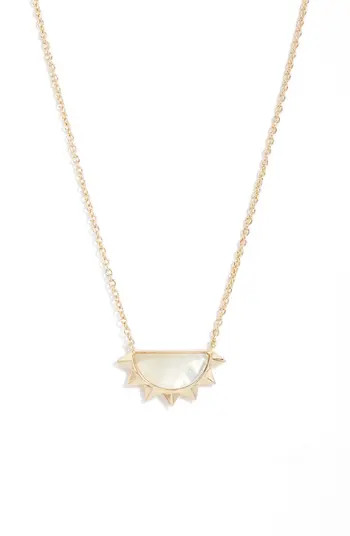 Sienna Half Sun Pendant Necklace | Nordstrom