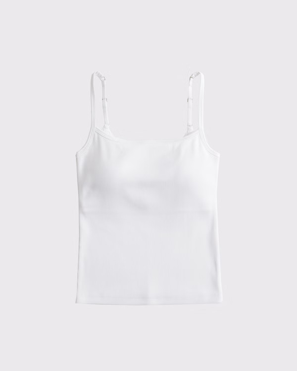 Bra-Free Rib 90s Cami | Abercrombie & Fitch (US)