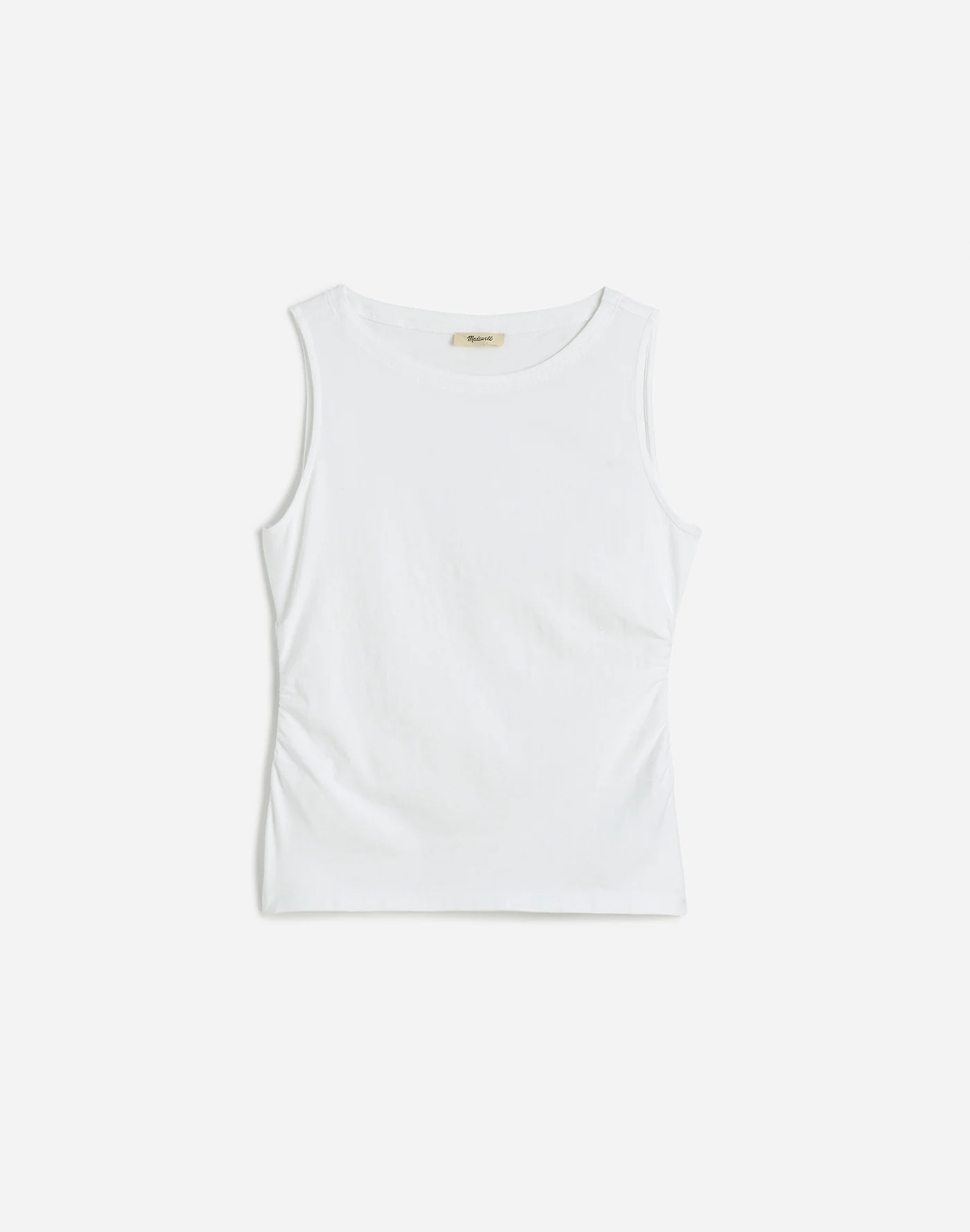 Cinched Crewneck Tank | Madewell | Madewell