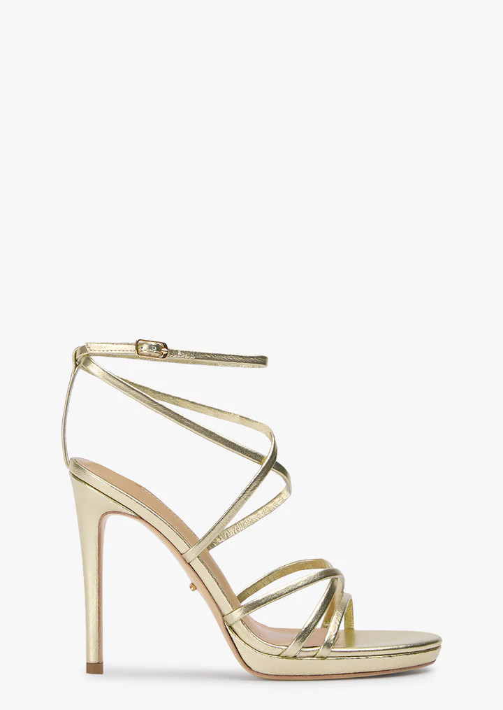 Sass Gold Nappa Metallic | Tony Bianco (Australia & New Zealand)