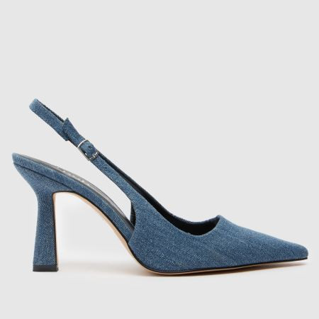 Womens Blue schuh Shona Court High Heels | schuh | Schuh
