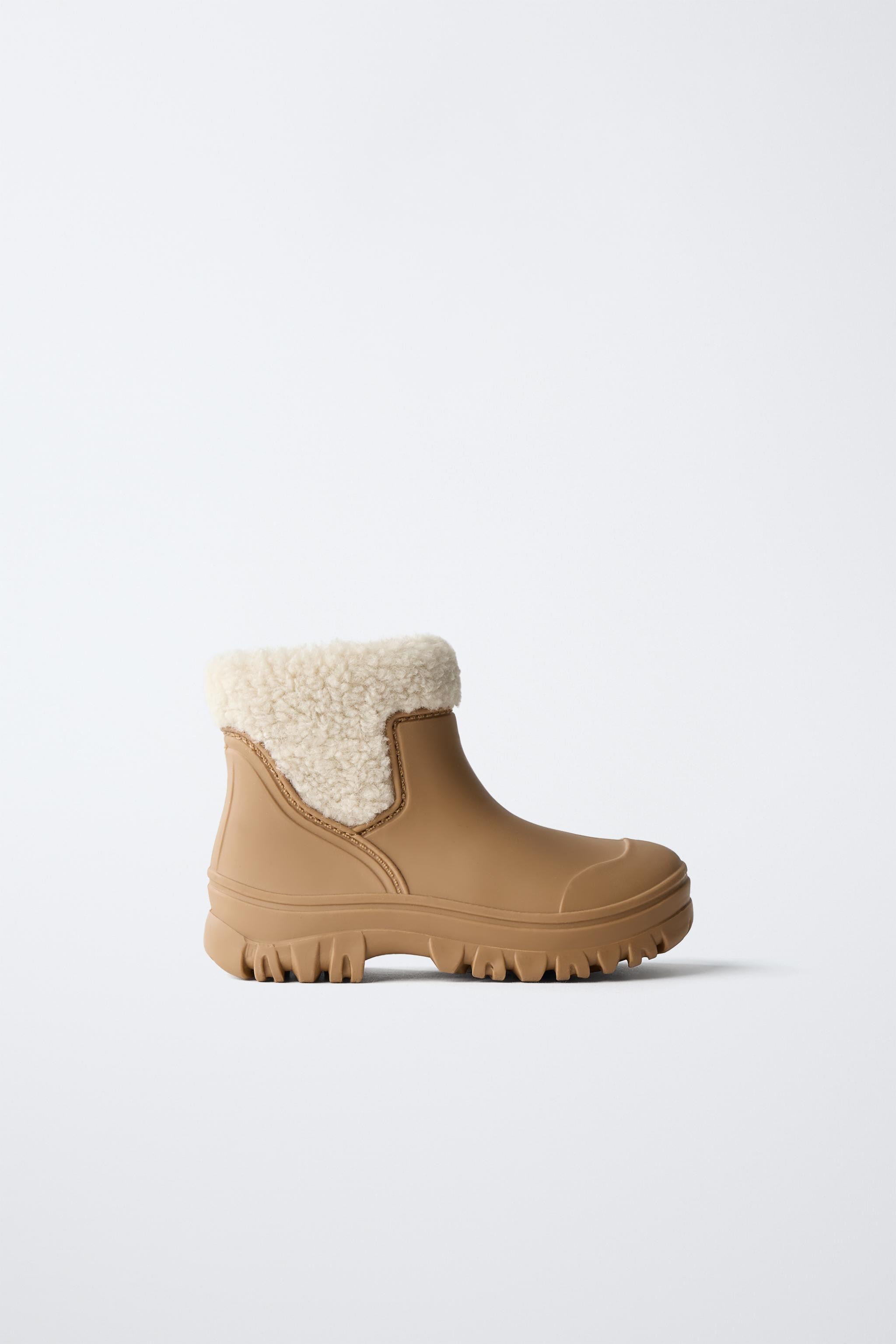 FLEECE RAIN BOOTS | Zara US