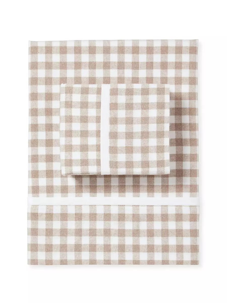 Belvedere  Flannel Sheet Set | Serena and Lily