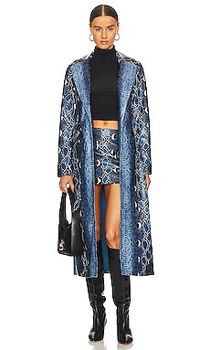 Camila Coelho Dean Duster in Blue from Revolve.com | Revolve Clothing (Global)