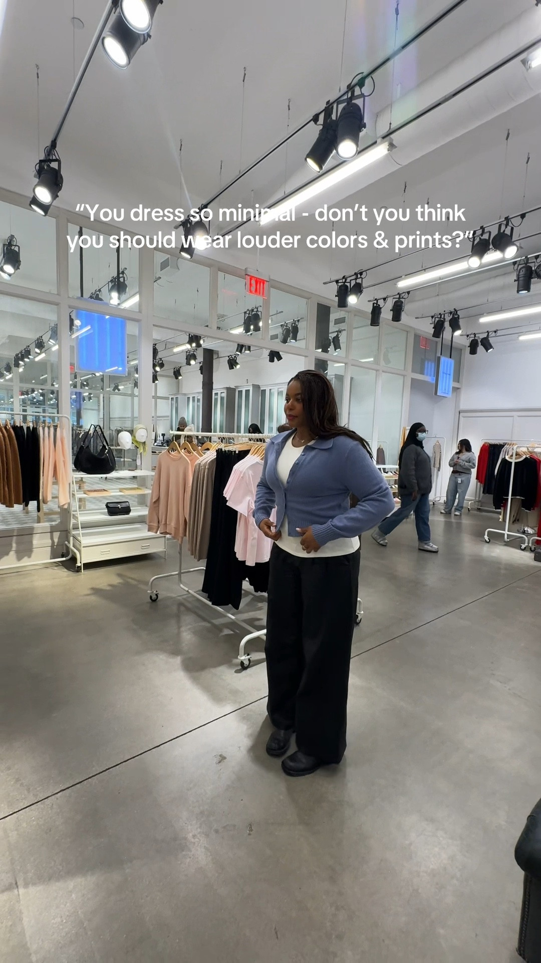 Nope, I’m always a neutral style girl! I love a neutral wardrobe than can easily be mix and matched. Wearing a collared cardigan, white tee, black trousers and boots as my casual and cozy winter outfit … For more links to valentines decor women’s puffer jacket - joy lab, apres ski outfit, back to routine, home organization, valentines outfit women, signature scent, denim forum hi-rise wide jean, date night outfits, crockpot recipes, follow me on LTK! ✨


#LTKdayinmylife #LTKSeasonal #LTKgrwm